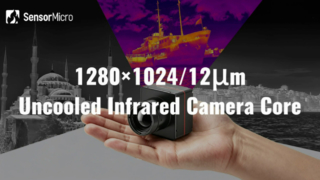 كاميرا Megal Pixel Uncooled 1280x1024/12μm الأساسية التي تعمل بالأشعة تحت الحمراء من SensorMicro