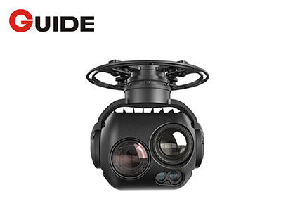 أنظمة EO IR المدمجة المحمولة جواً متعددة المستشعرات مع منصة تثبيت كروية