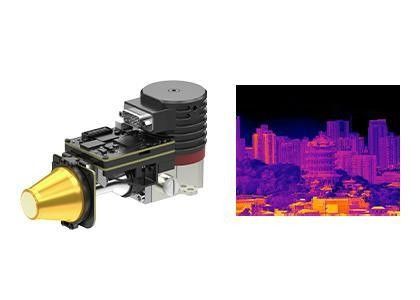 وحدات الكاميرا المبردة بالأشعة تحت الحمراء للتكامل السريع EYAS1212 Mega Pixel 149x58.5x71mm