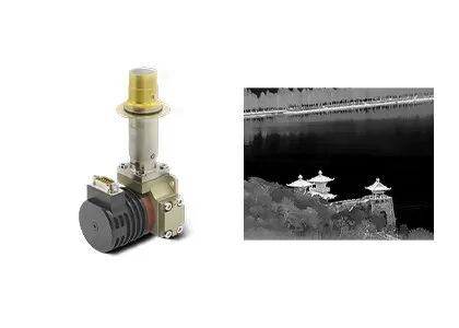 مراقبة الأمن MWIR كاشف الأشعة تحت الحمراء المبردة 640x512/12μm