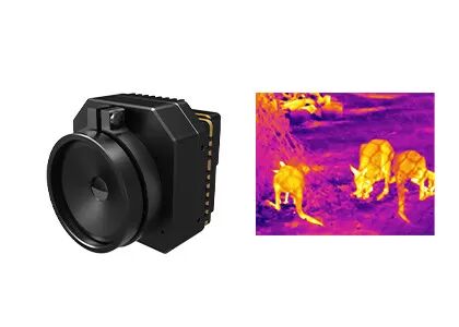 PLUG612 Uncooled LWIR Camera Core 640x512 12μm مع تصوير حراري واضح