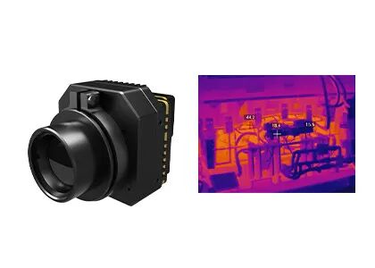 HD LWIR Thermal Camera Core 640x512 / 12μm for Electricity Power Inspection