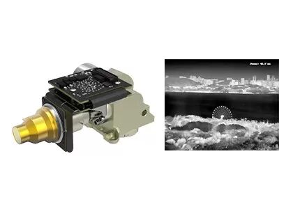 MCT MWIR الكاميرا الأساسية عالية الحساسية مع لوحة القرب