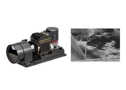 صناعة البتروكيماويات كاميرا كشف تسرب الغاز بالأشعة تحت الحمراء مع عدسة 23 مم