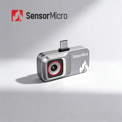 256 × 192 دقة 12μm حجم بكسل وحدة الكاميرا الحرارية القابلة للشحن مع استهلاك الطاقة 300mW