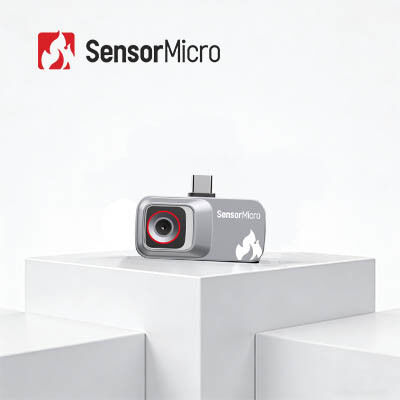 وحدة تصوير حراري صغيرة جدًا بدقة 256 × 192 وحجم بكسل 12 ميكرومتر لكاميرا حرارية قابلة للتوصيل