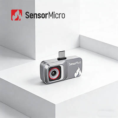 كاميرا حرارية بحجم الدونجل بدقة 120 × 90 مع واجهة USB2.0 للأجهزة المحمولة