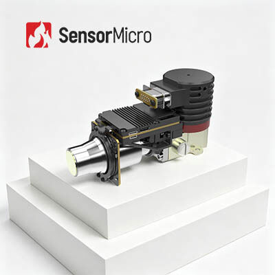 دقة 320x256، نطاق طيفي 10.3-10.9 ميكرومتر، حساسية حرارية (NETD) 20mK، وحدة تصوير حراري مبردة للكشف عن تسرب الغاز