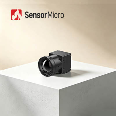 وحدة حرارية خفيفة الوزن 384x288 غير مبردة مع 17μm VOx Microbolometer واستهلاك طاقة منخفض 0.65W