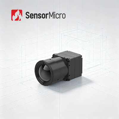 VOx وحدة الكاميرا الحرارية عالية الدقة Uncooled LWIR 1280x1024 / 12μm